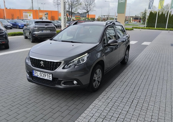 Peugeot 2008 cena 49900 przebieg: 49116, rok produkcji 2017 z Leszno małe 46